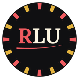 RLU Pro Poker chip logo